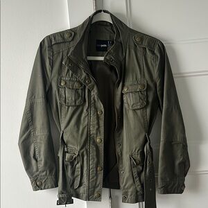 Olive Green Military Jacket